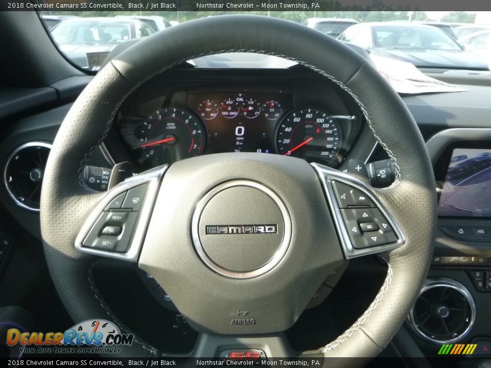 2018 Chevrolet Camaro SS Convertible Steering Wheel Photo #20