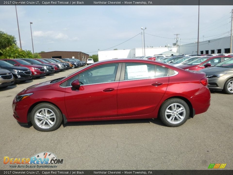2017 Chevrolet Cruze LT Cajun Red Tintcoat / Jet Black Photo #2