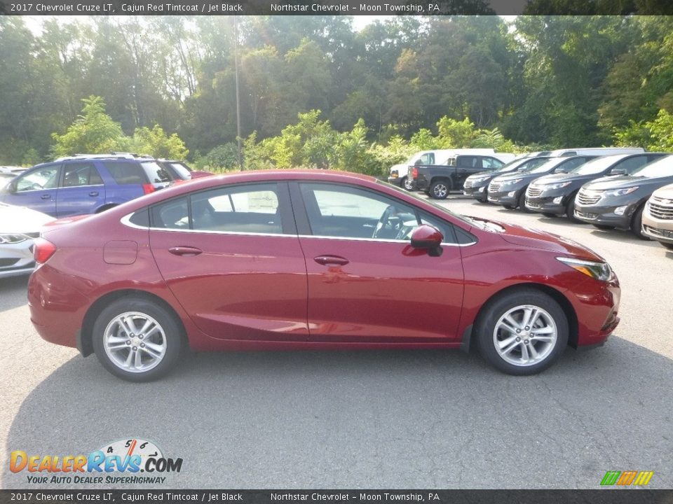 2017 Chevrolet Cruze LT Cajun Red Tintcoat / Jet Black Photo #6