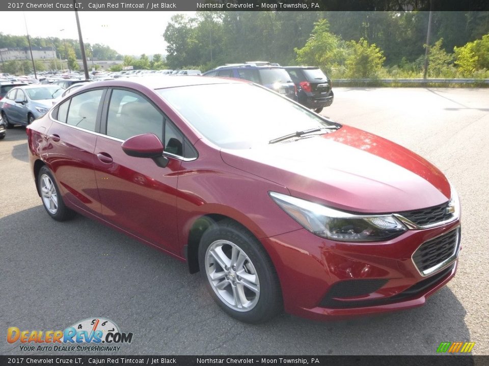 2017 Chevrolet Cruze LT Cajun Red Tintcoat / Jet Black Photo #7