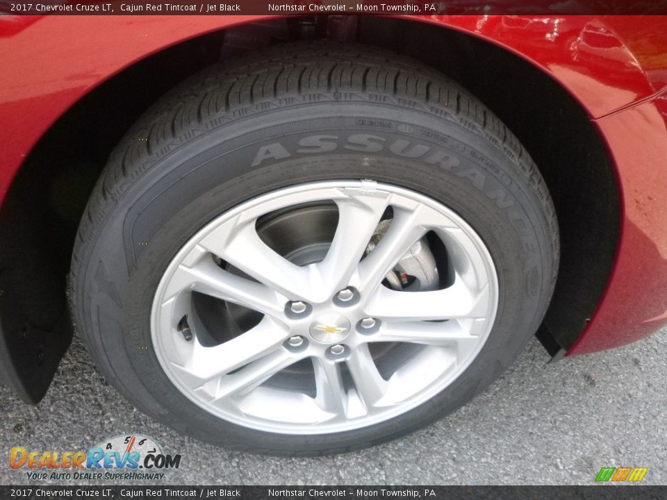 2017 Chevrolet Cruze LT Cajun Red Tintcoat / Jet Black Photo #9