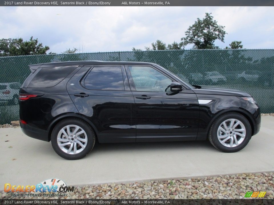 2017 Land Rover Discovery HSE Santorini Black / Ebony/Ebony Photo #2