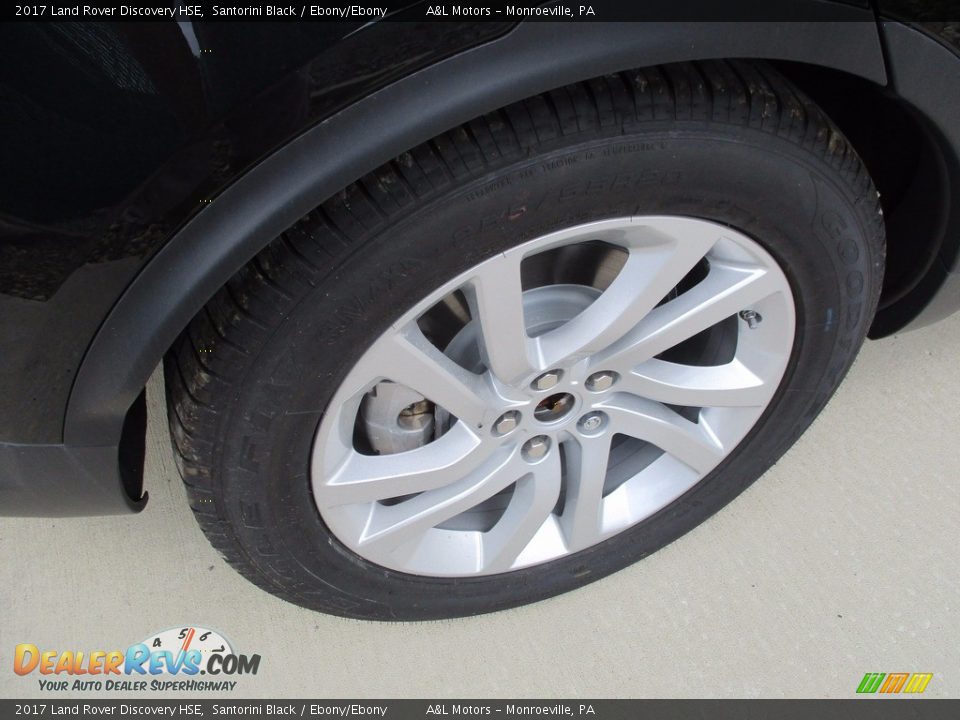 2017 Land Rover Discovery HSE Santorini Black / Ebony/Ebony Photo #5