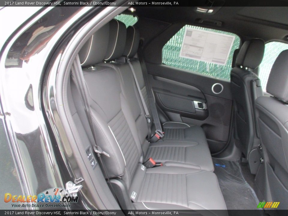 2017 Land Rover Discovery HSE Santorini Black / Ebony/Ebony Photo #11