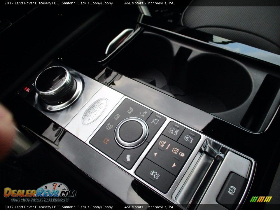 2017 Land Rover Discovery HSE Santorini Black / Ebony/Ebony Photo #15