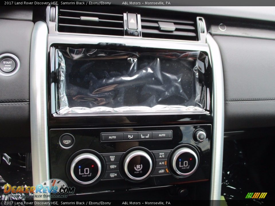 2017 Land Rover Discovery HSE Santorini Black / Ebony/Ebony Photo #16