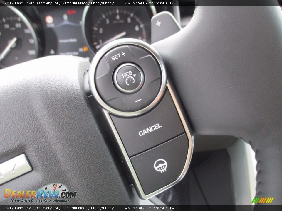 2017 Land Rover Discovery HSE Santorini Black / Ebony/Ebony Photo #17