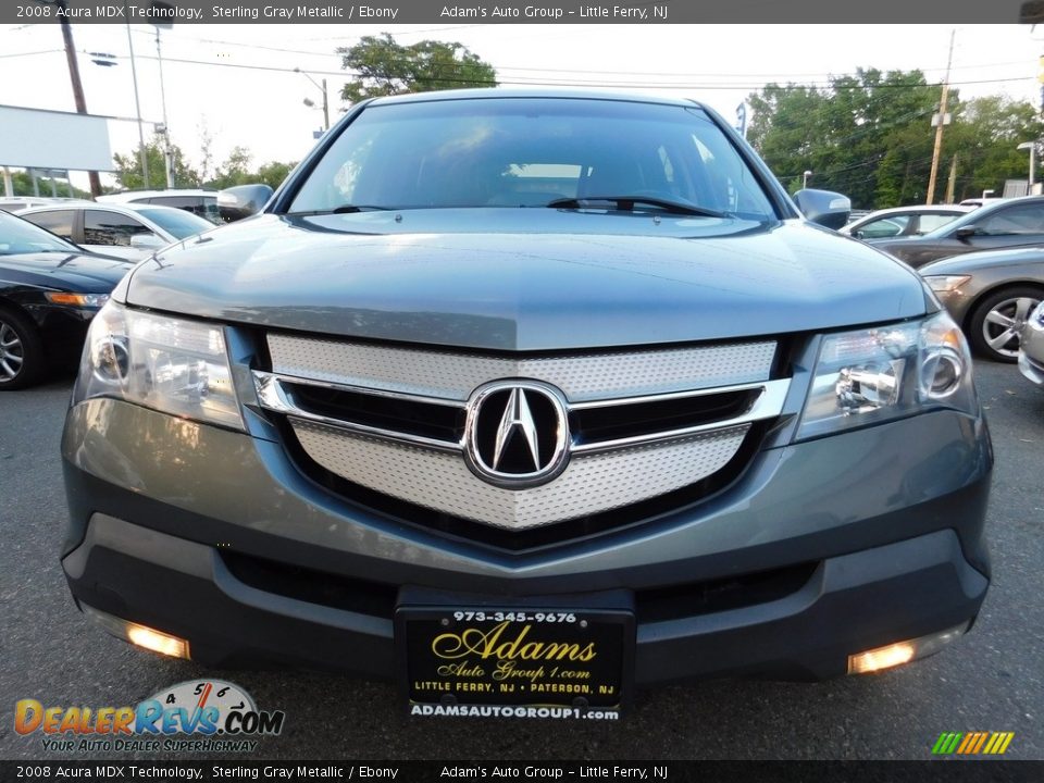2008 Acura MDX Technology Sterling Gray Metallic / Ebony Photo #2