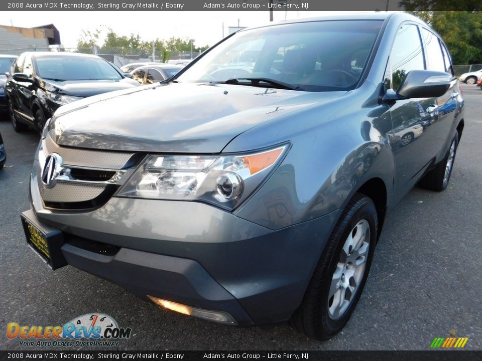 2008 Acura MDX Technology Sterling Gray Metallic / Ebony Photo #3