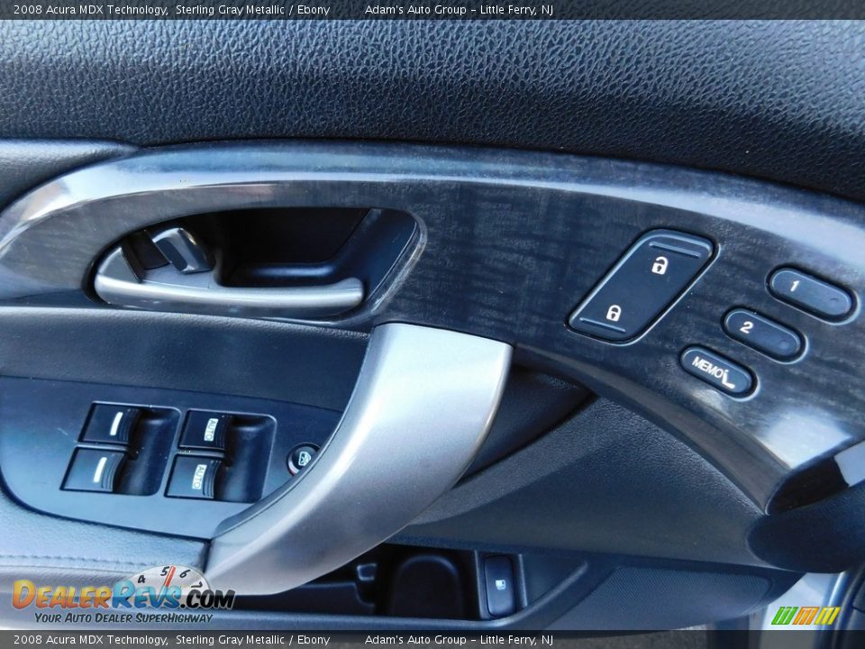 2008 Acura MDX Technology Sterling Gray Metallic / Ebony Photo #10