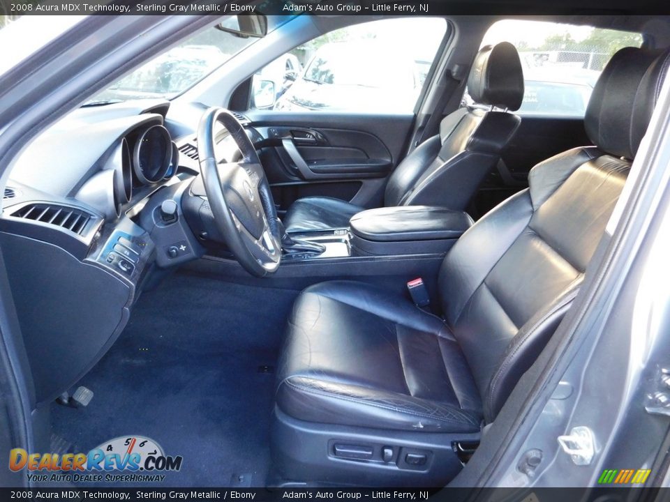 2008 Acura MDX Technology Sterling Gray Metallic / Ebony Photo #11