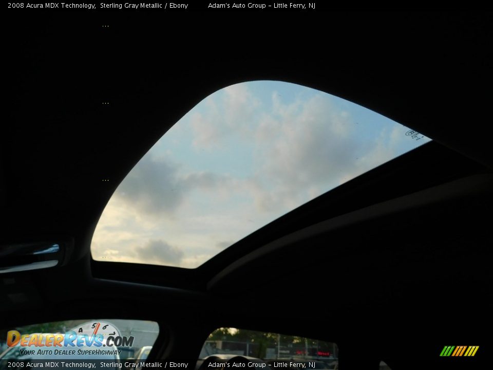 2008 Acura MDX Technology Sterling Gray Metallic / Ebony Photo #13
