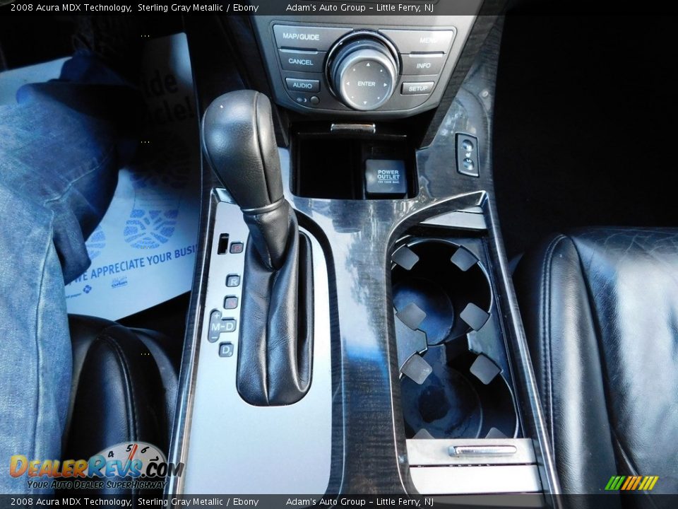2008 Acura MDX Technology Sterling Gray Metallic / Ebony Photo #20