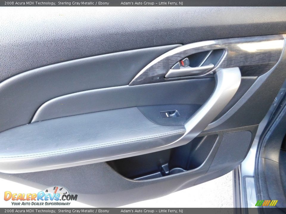 2008 Acura MDX Technology Sterling Gray Metallic / Ebony Photo #27