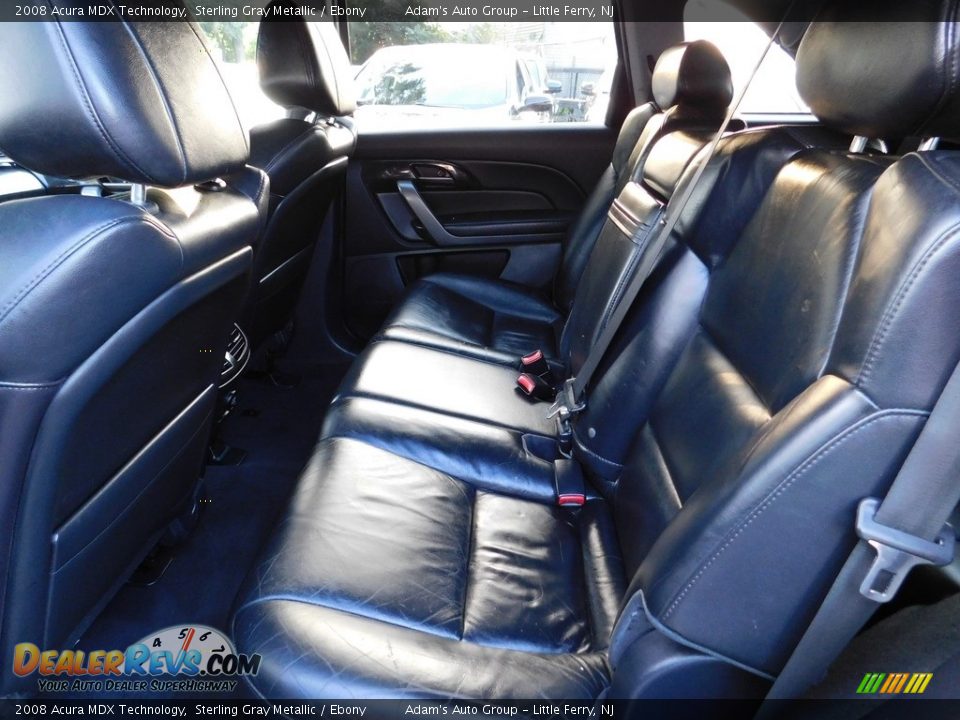 2008 Acura MDX Technology Sterling Gray Metallic / Ebony Photo #28