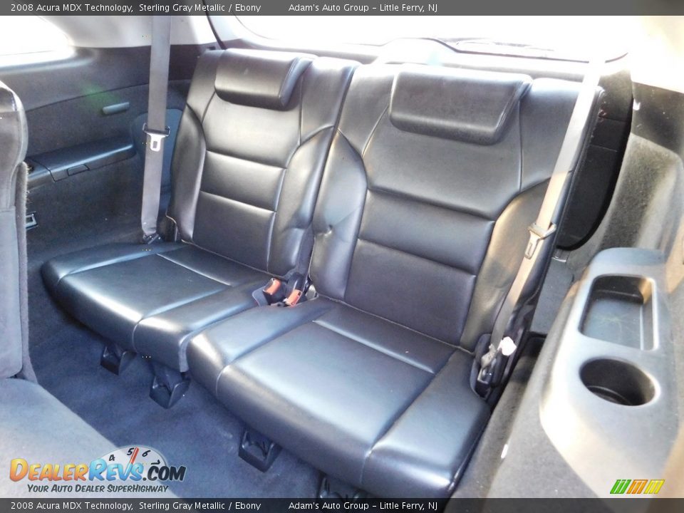 2008 Acura MDX Technology Sterling Gray Metallic / Ebony Photo #31