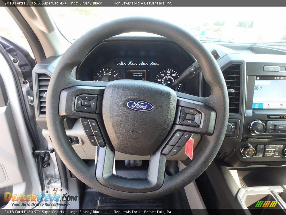 2018 Ford F150 STX SuperCab 4x4 Steering Wheel Photo #16