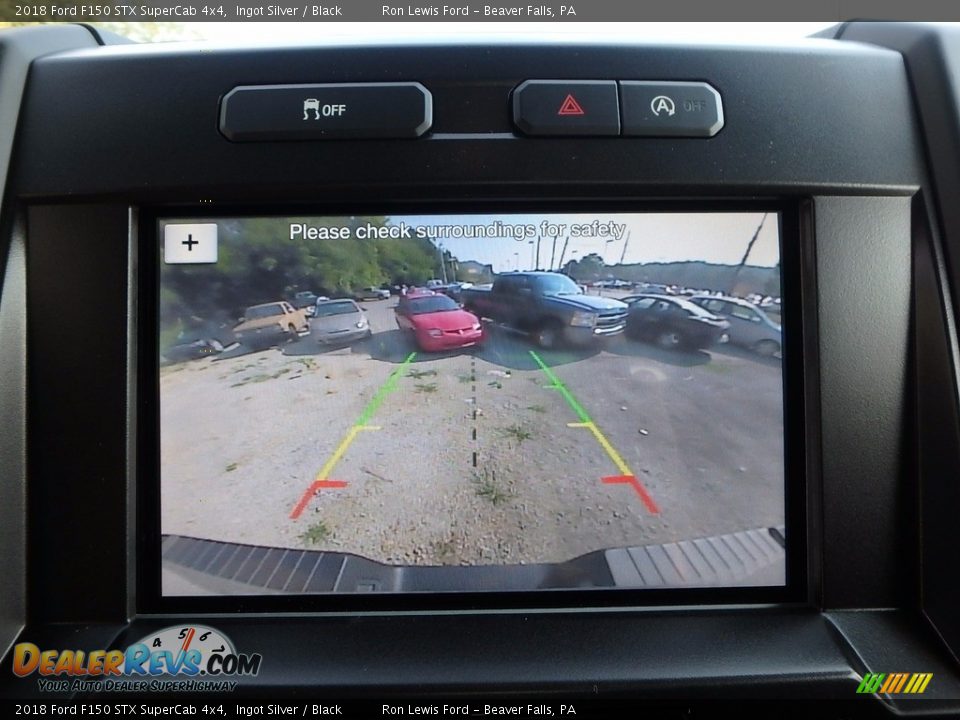 Controls of 2018 Ford F150 STX SuperCab 4x4 Photo #17