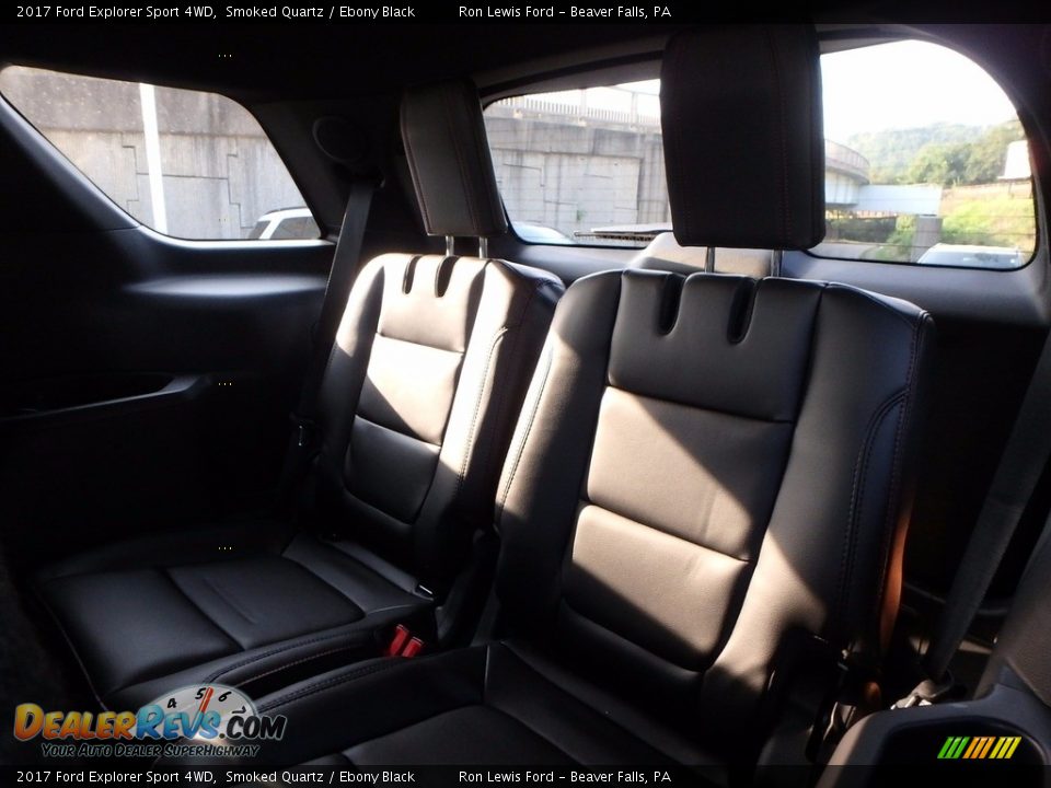 2017 Ford Explorer Sport 4WD Smoked Quartz / Ebony Black Photo #12