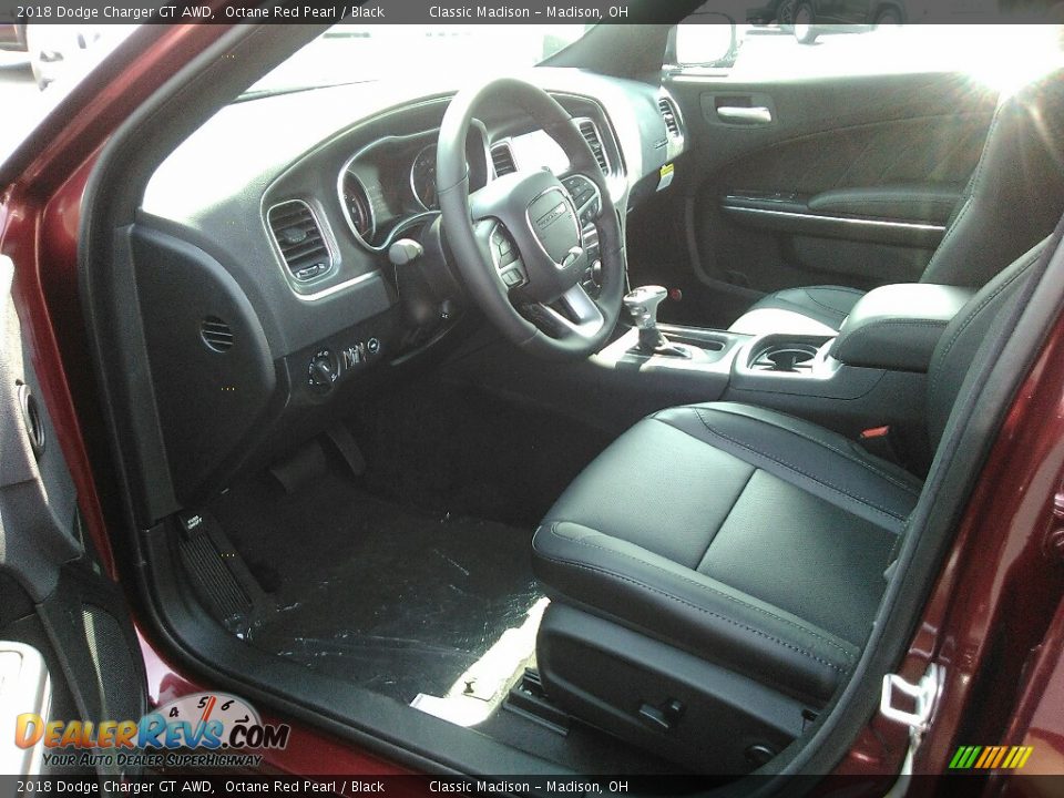 2018 Dodge Charger GT AWD Octane Red Pearl / Black Photo #5