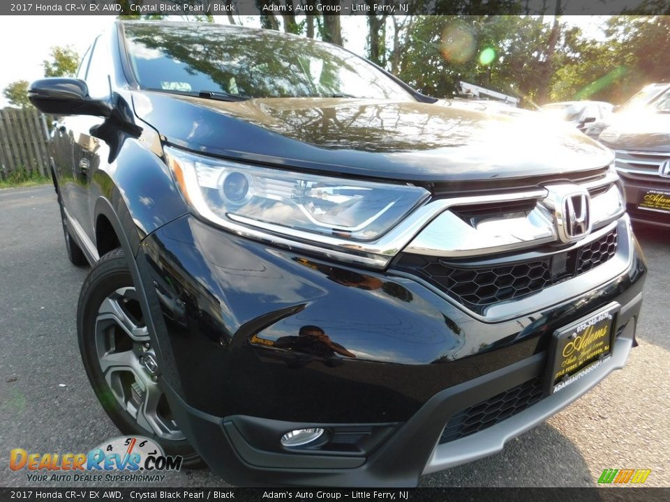 2017 Honda CR-V EX AWD Crystal Black Pearl / Black Photo #1