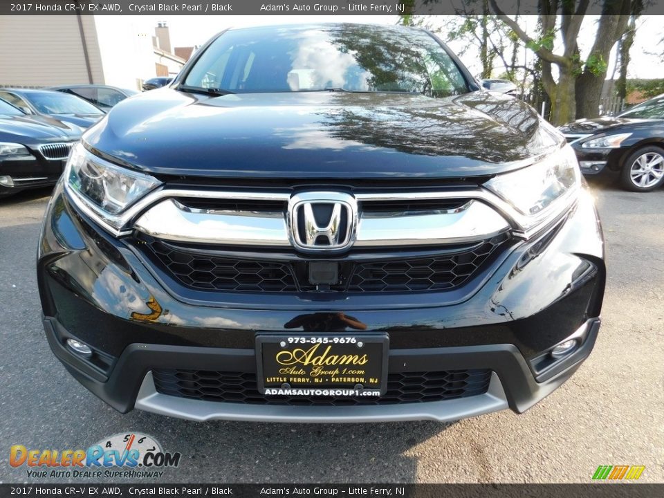 2017 Honda CR-V EX AWD Crystal Black Pearl / Black Photo #2