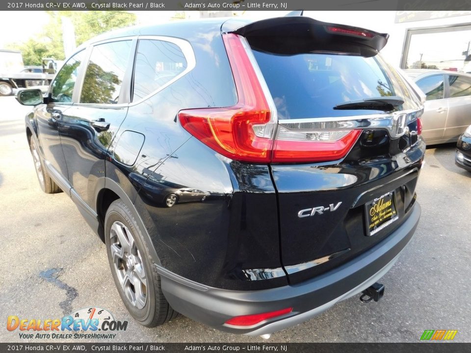2017 Honda CR-V EX AWD Crystal Black Pearl / Black Photo #5