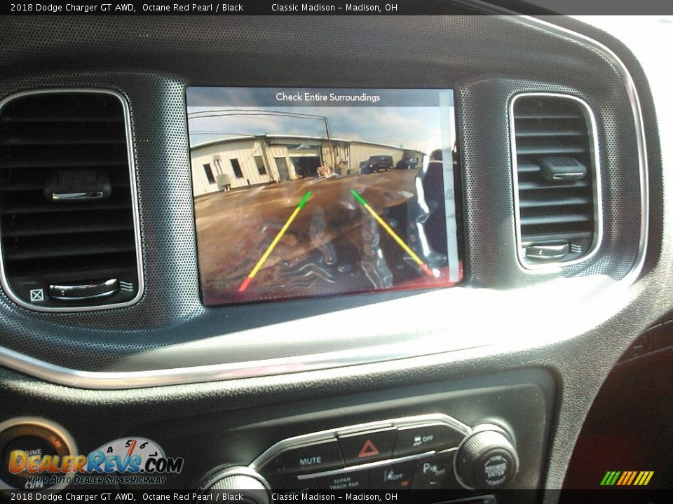 2018 Dodge Charger GT AWD Octane Red Pearl / Black Photo #9