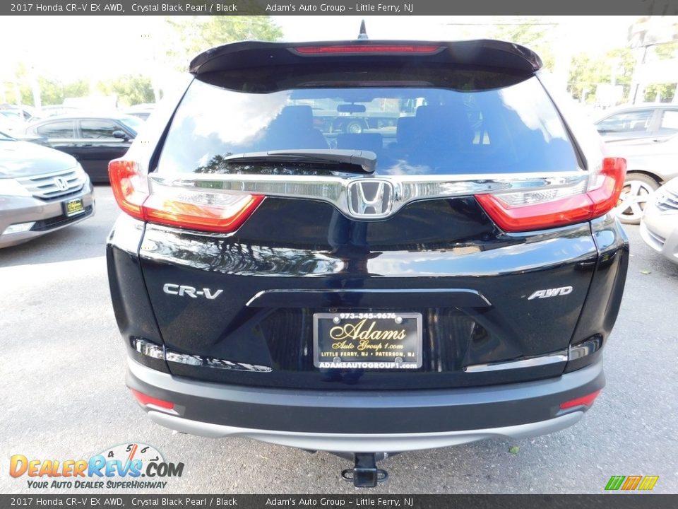 2017 Honda CR-V EX AWD Crystal Black Pearl / Black Photo #6