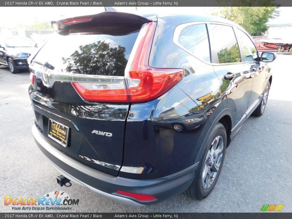 2017 Honda CR-V EX AWD Crystal Black Pearl / Black Photo #7