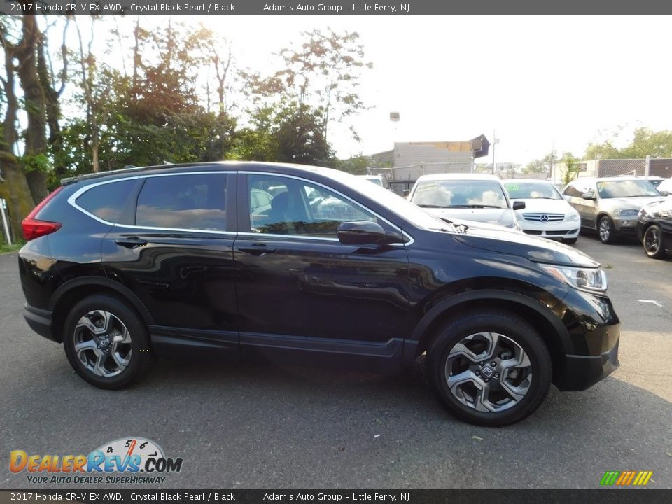 2017 Honda CR-V EX AWD Crystal Black Pearl / Black Photo #8
