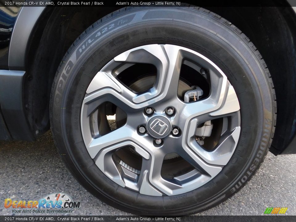2017 Honda CR-V EX AWD Crystal Black Pearl / Black Photo #9