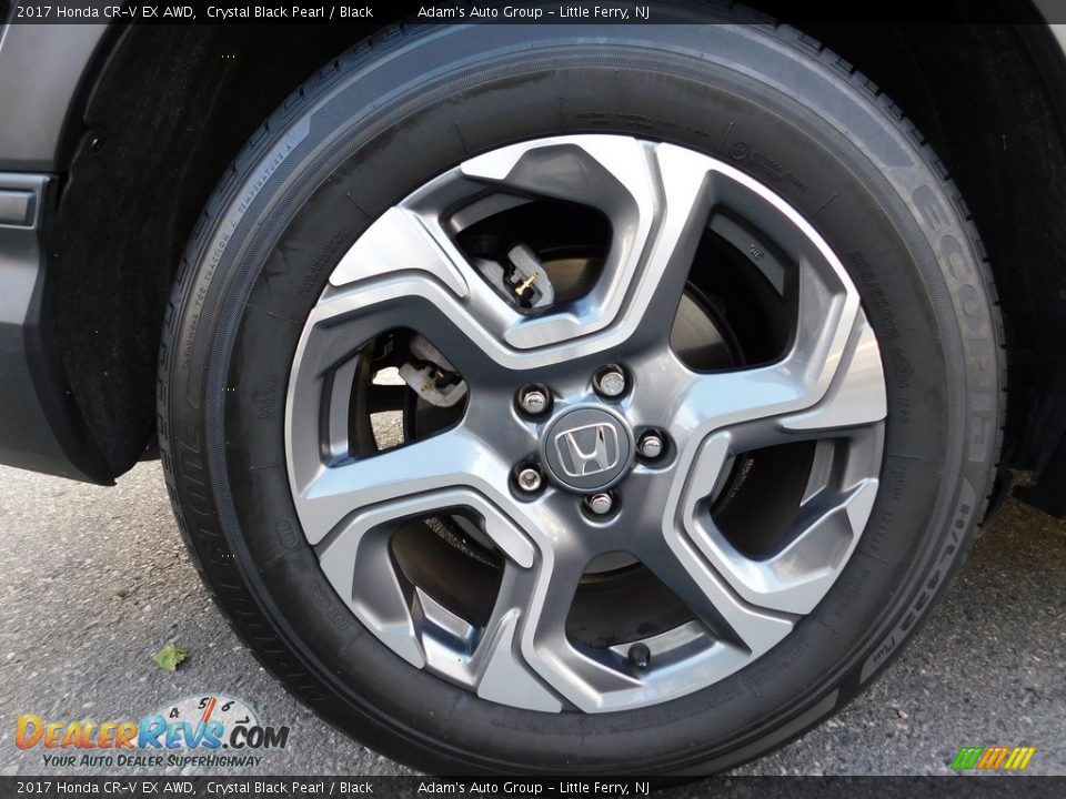 2017 Honda CR-V EX AWD Crystal Black Pearl / Black Photo #10