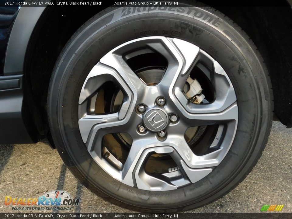 2017 Honda CR-V EX AWD Crystal Black Pearl / Black Photo #11