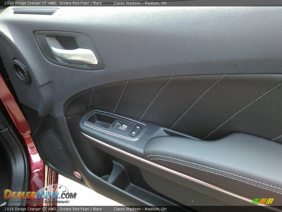 2018 Dodge Charger GT AWD Octane Red Pearl / Black Photo #15