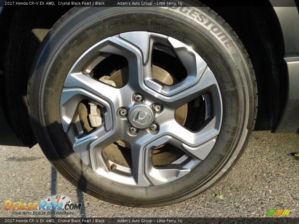 2017 Honda CR-V EX AWD Crystal Black Pearl / Black Photo #12