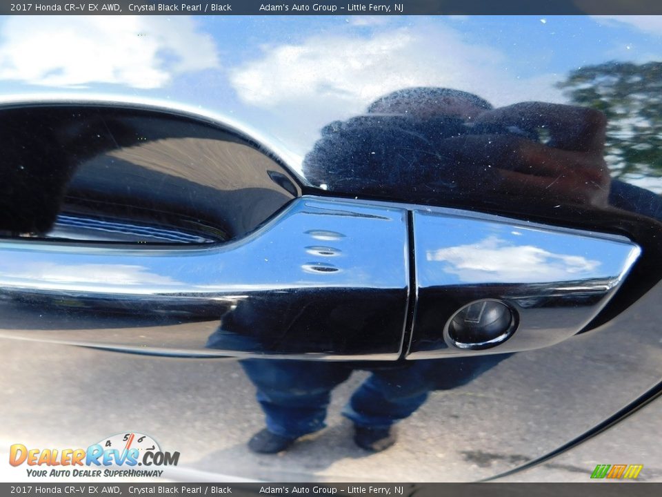 2017 Honda CR-V EX AWD Crystal Black Pearl / Black Photo #13