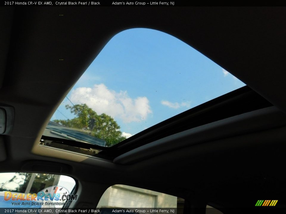 2017 Honda CR-V EX AWD Crystal Black Pearl / Black Photo #17
