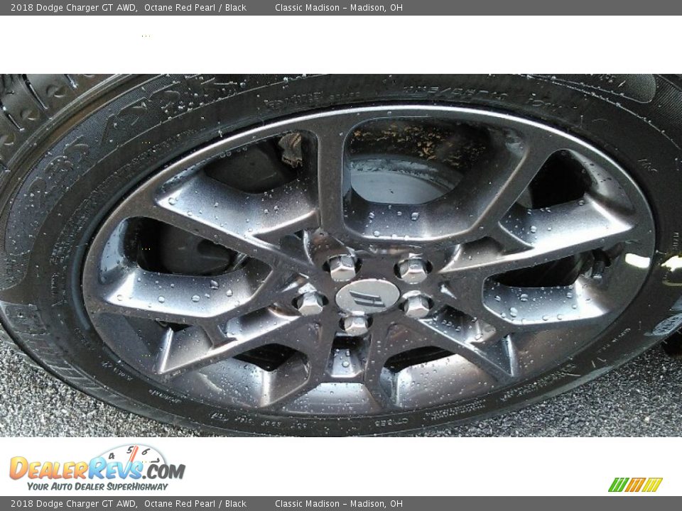 2018 Dodge Charger GT AWD Octane Red Pearl / Black Photo #20