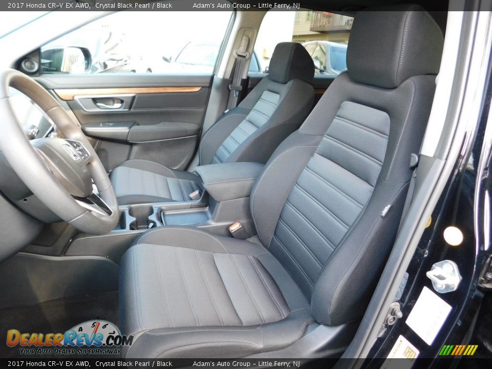 2017 Honda CR-V EX AWD Crystal Black Pearl / Black Photo #18