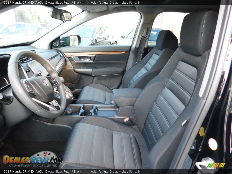 2017 Honda CR-V EX AWD Crystal Black Pearl / Black Photo #19