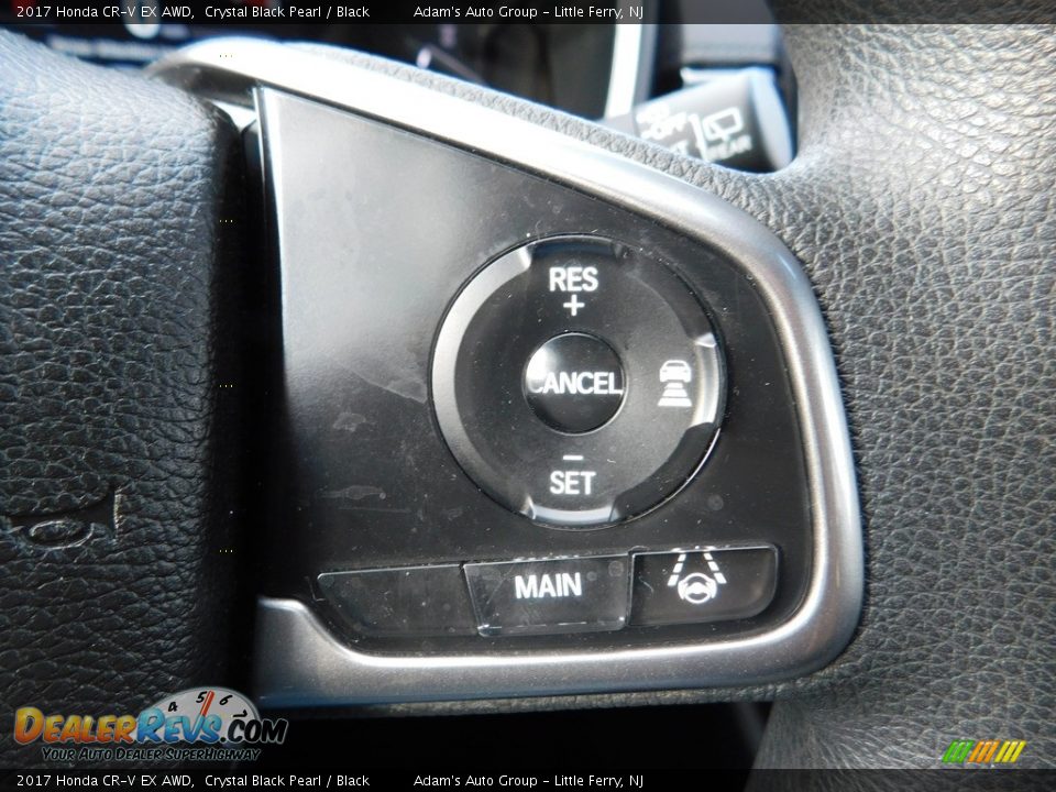 2017 Honda CR-V EX AWD Crystal Black Pearl / Black Photo #25