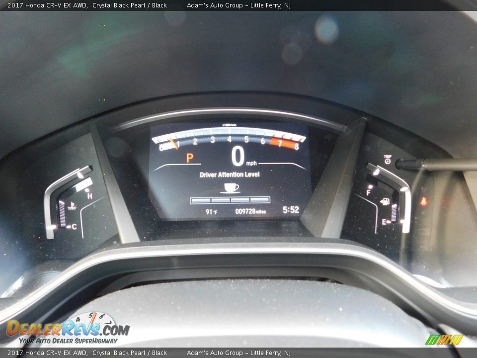 2017 Honda CR-V EX AWD Crystal Black Pearl / Black Photo #26
