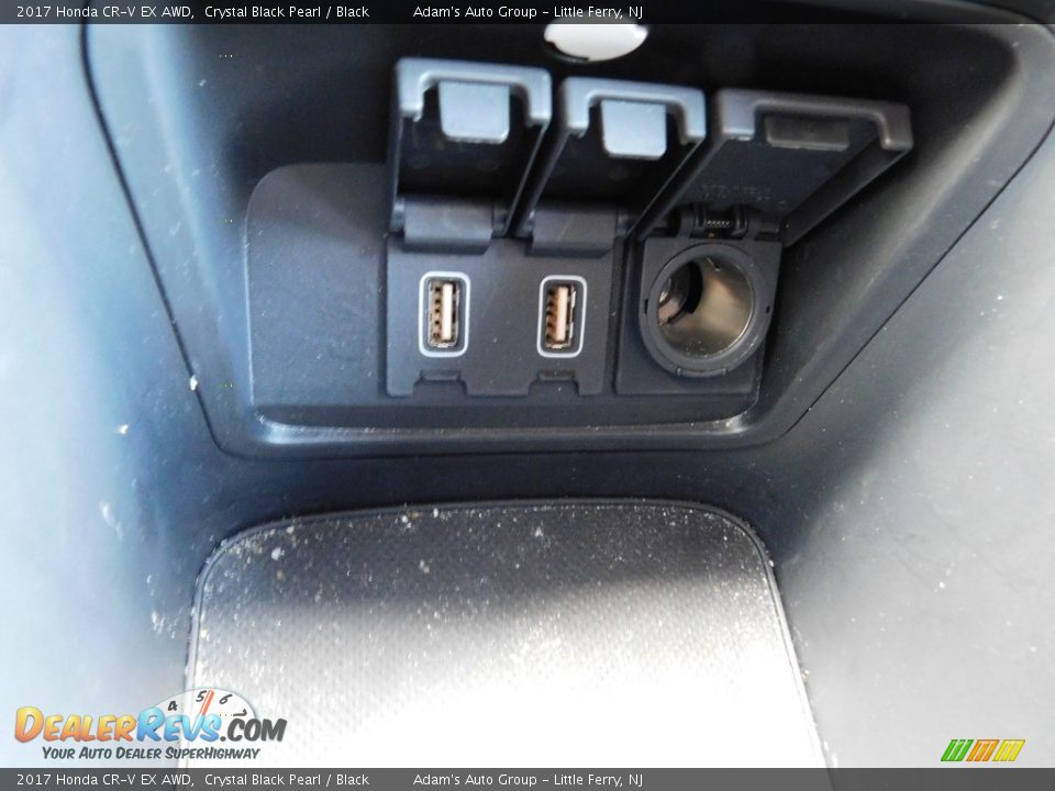 2017 Honda CR-V EX AWD Crystal Black Pearl / Black Photo #30