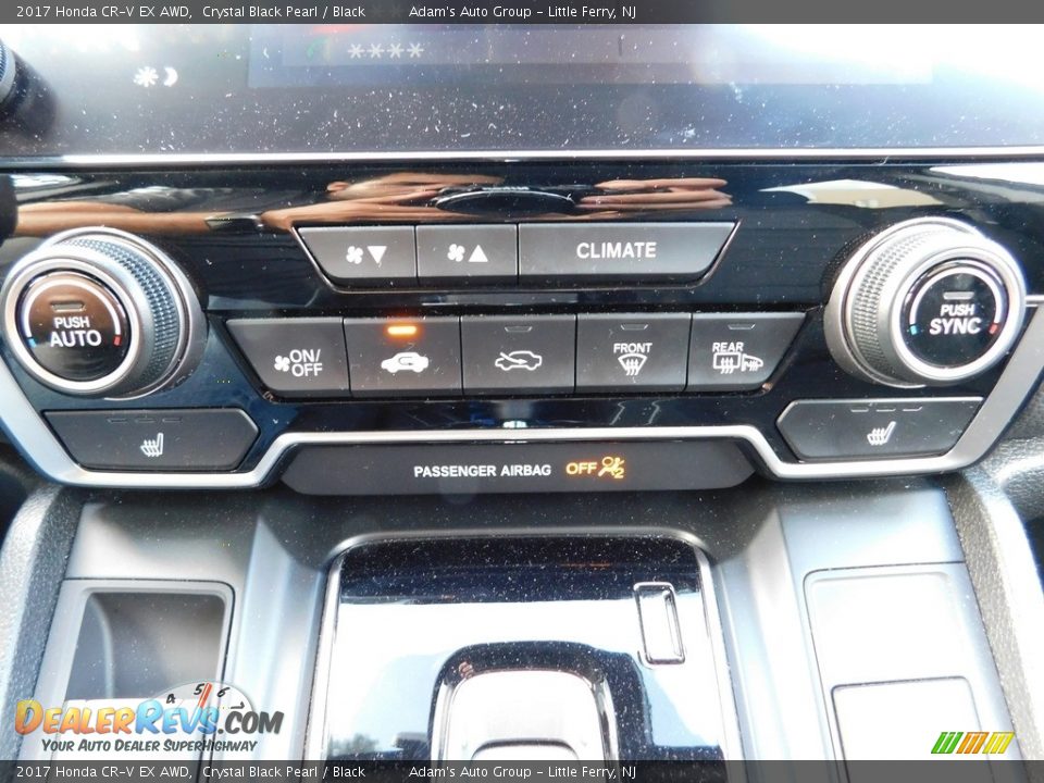 2017 Honda CR-V EX AWD Crystal Black Pearl / Black Photo #34