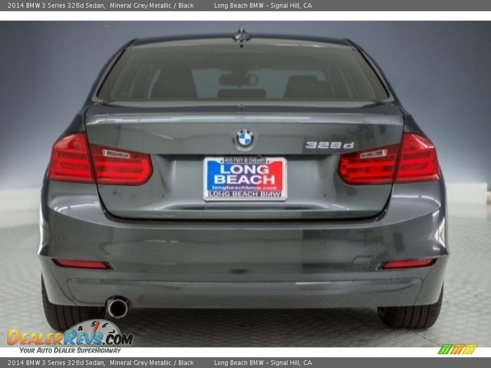 2014 BMW 3 Series 328d Sedan Mineral Grey Metallic / Black Photo #3