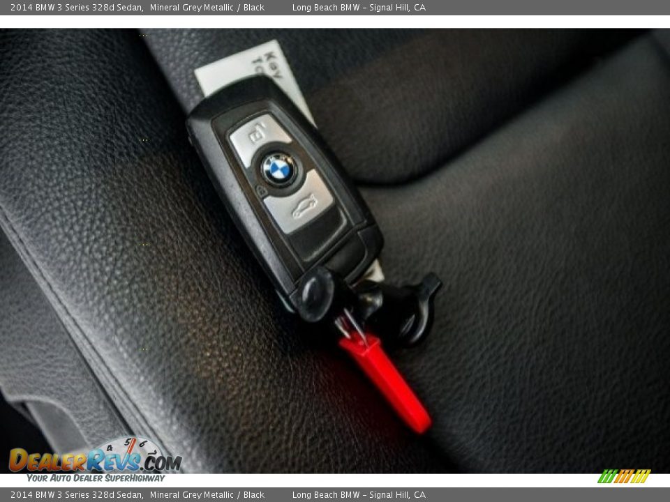 2014 BMW 3 Series 328d Sedan Mineral Grey Metallic / Black Photo #11