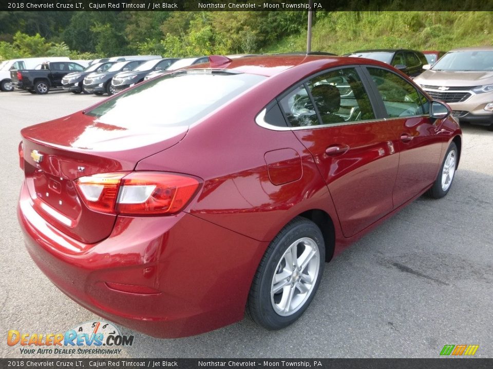 2018 Chevrolet Cruze LT Cajun Red Tintcoat / Jet Black Photo #5