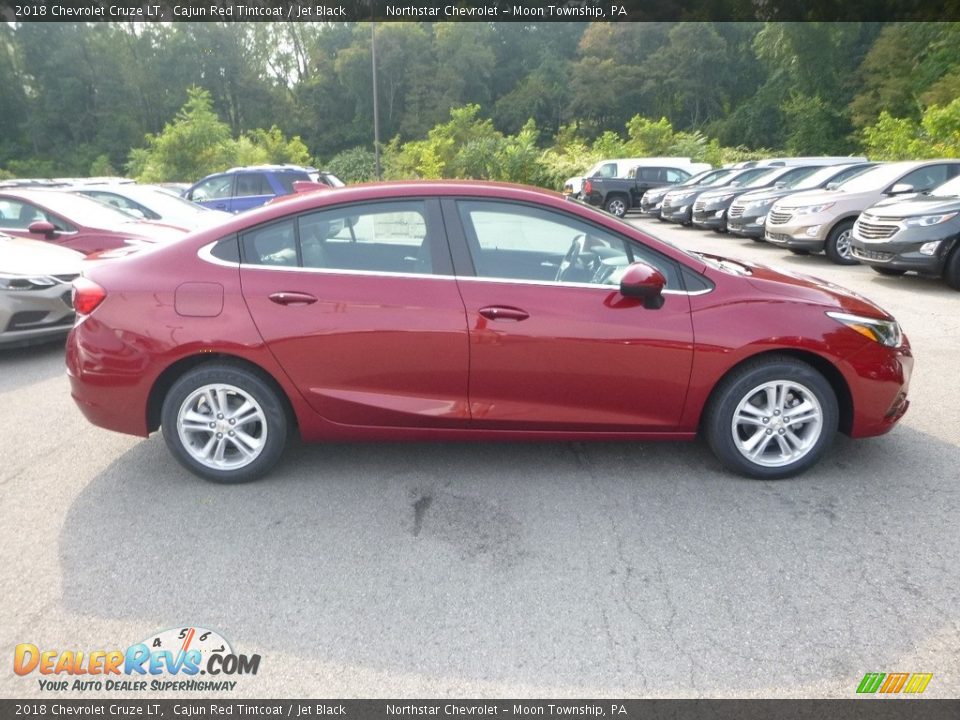 2018 Chevrolet Cruze LT Cajun Red Tintcoat / Jet Black Photo #6