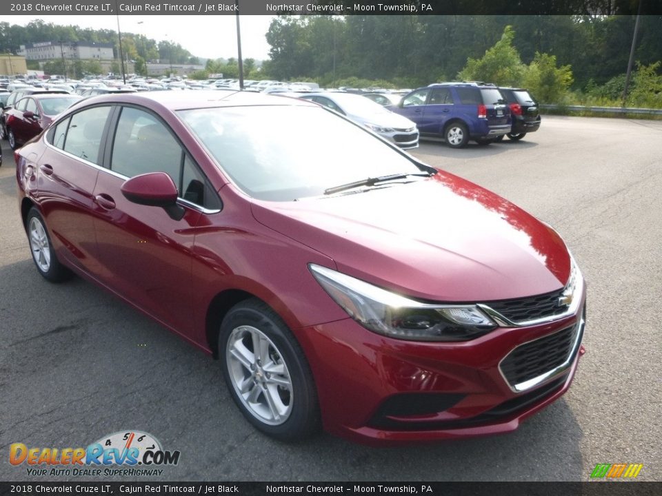 2018 Chevrolet Cruze LT Cajun Red Tintcoat / Jet Black Photo #7